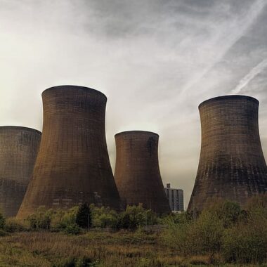 Image of Cooling Towers in Desert Environments